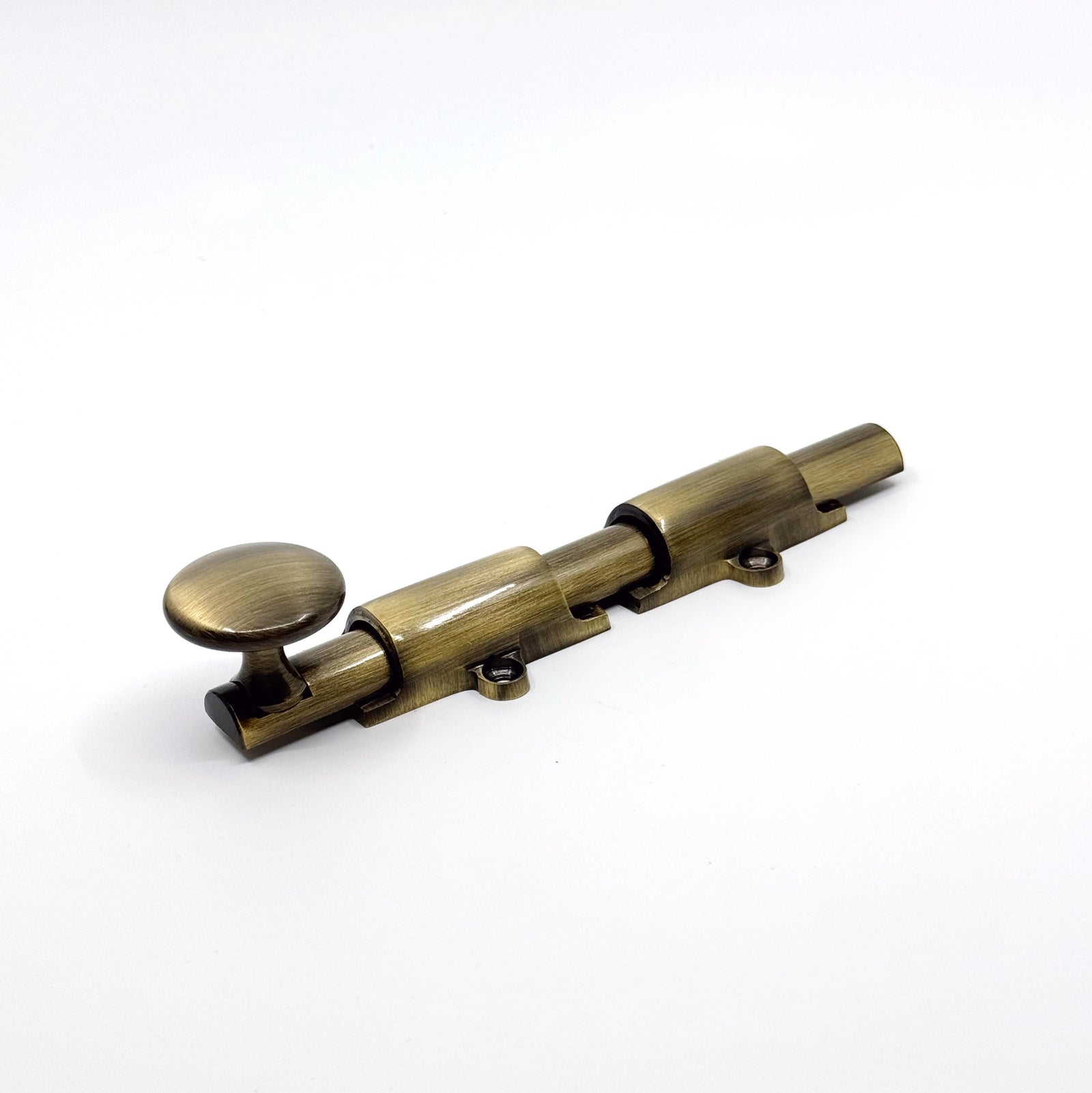 Antique Brass Transitional Surface Bolt Solid Brass for French Door & Doors - Purdy Hardware - Casement Window Latch