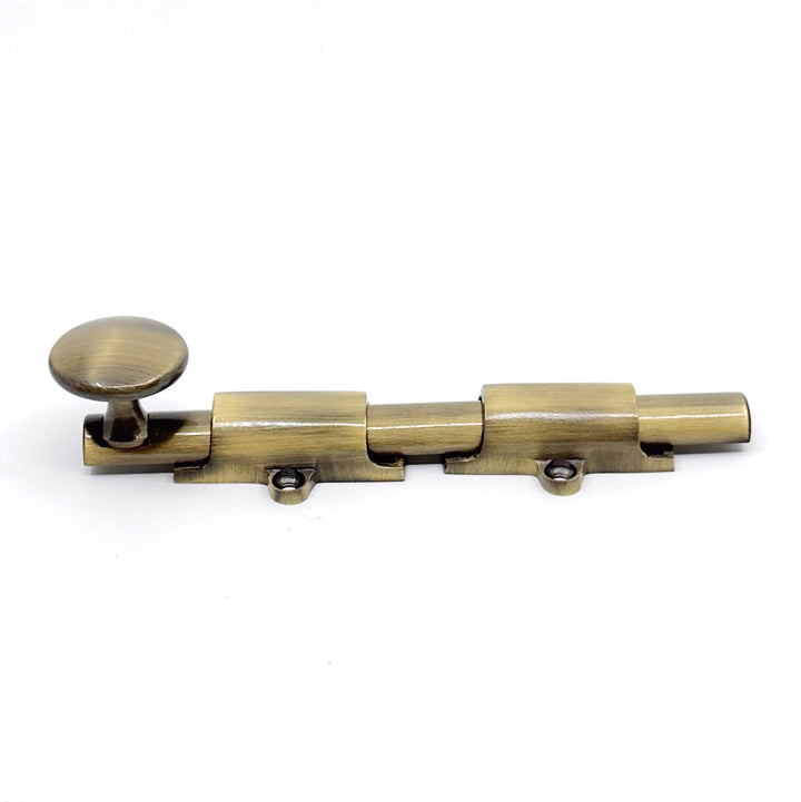 Antique Brass Transitional Surface Bolt Solid Brass for French Door & Doors