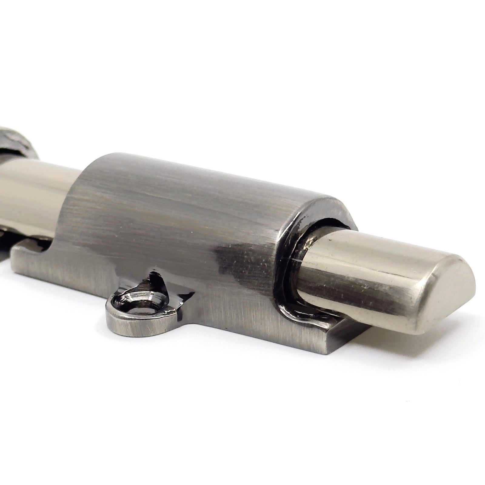 Antique Nickel Transitional Surface Bolt for French Door & Doors - Purdy Hardware - Casement Window Latch