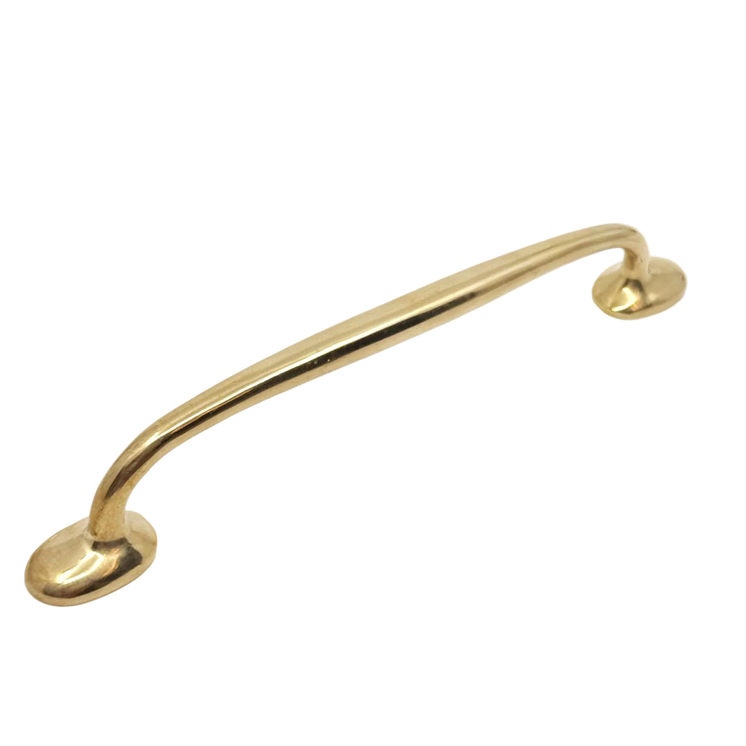 Handmade Solid Brass Cabinet Pull Handle – Golden Finish