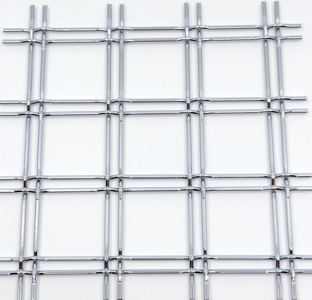 Wire Mesh Chrome Creative Grille Mesh RCH