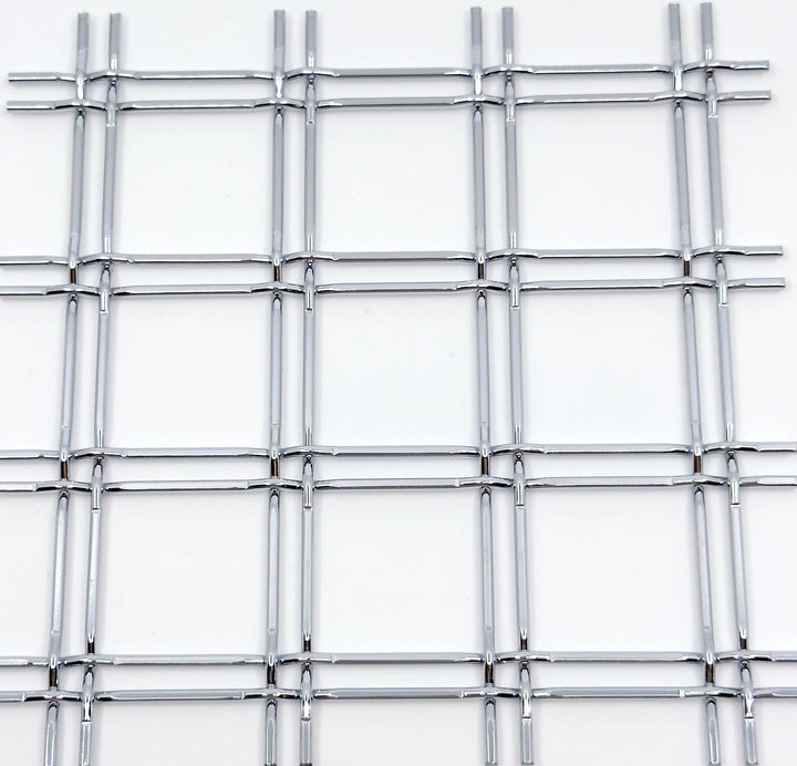 Wire Mesh Chrome Creative Grille Mesh RCH