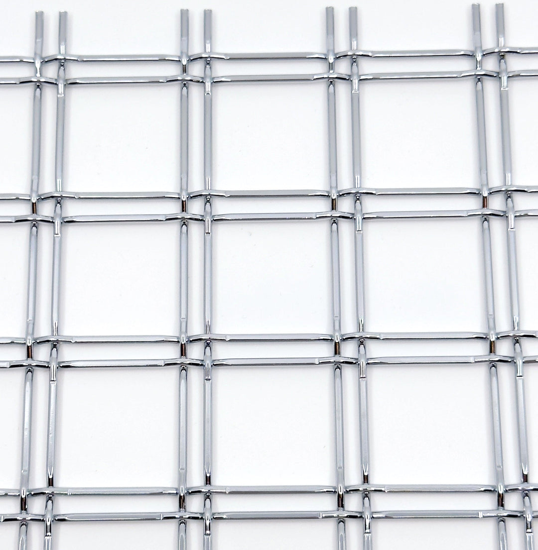 Wire Mesh Chrome Creative Grille Mesh RCH