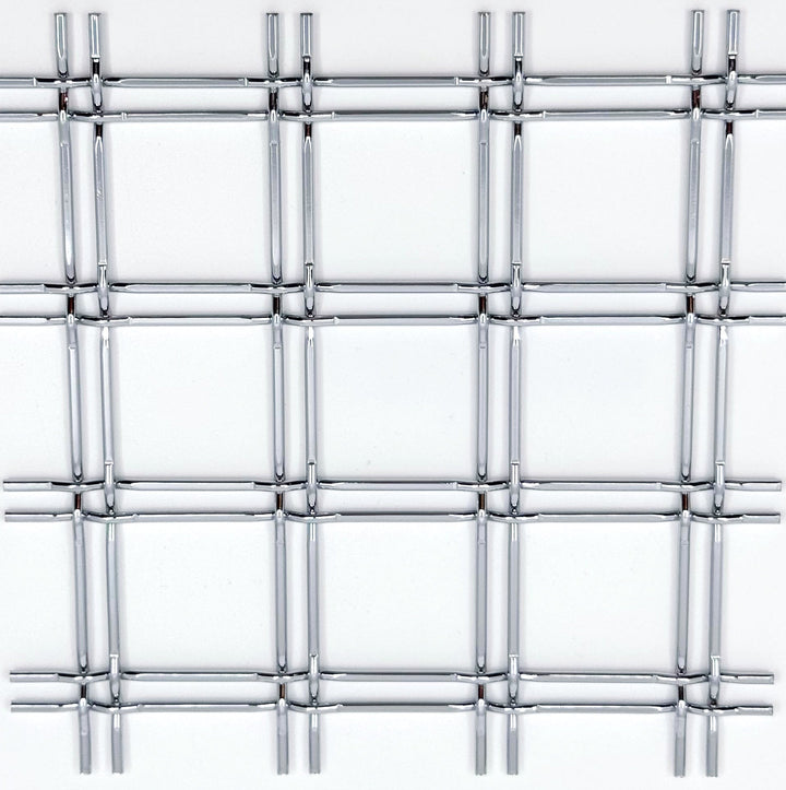 Wire Mesh Chrome Creative Grille Mesh RCH