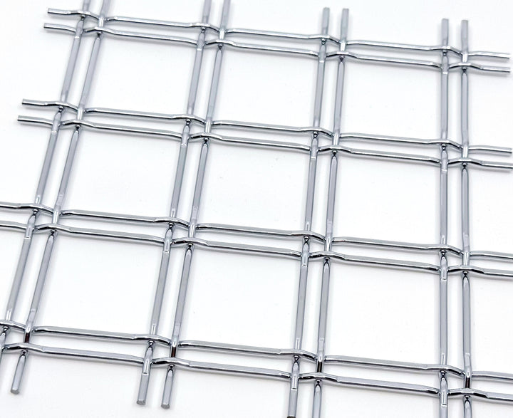 Wire Mesh Chrome Creative Grille Mesh RCH