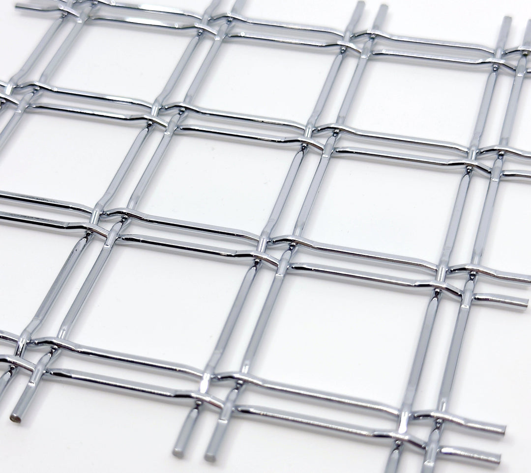 Wire Mesh Chrome Creative Grille Mesh RCH