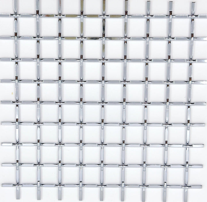 Wire Mesh Chrome Creative Grille Mesh RCB