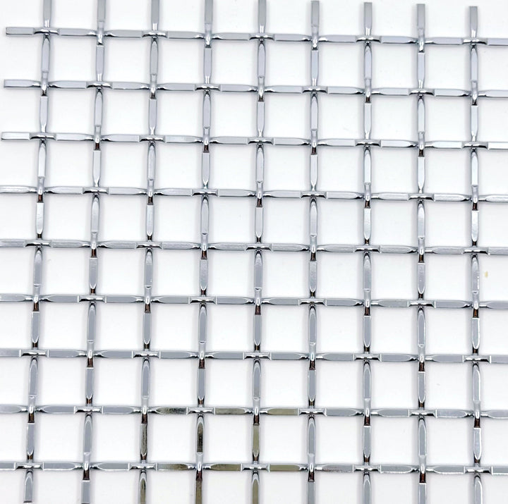 Wire Mesh Chrome Creative Grille Mesh RCB