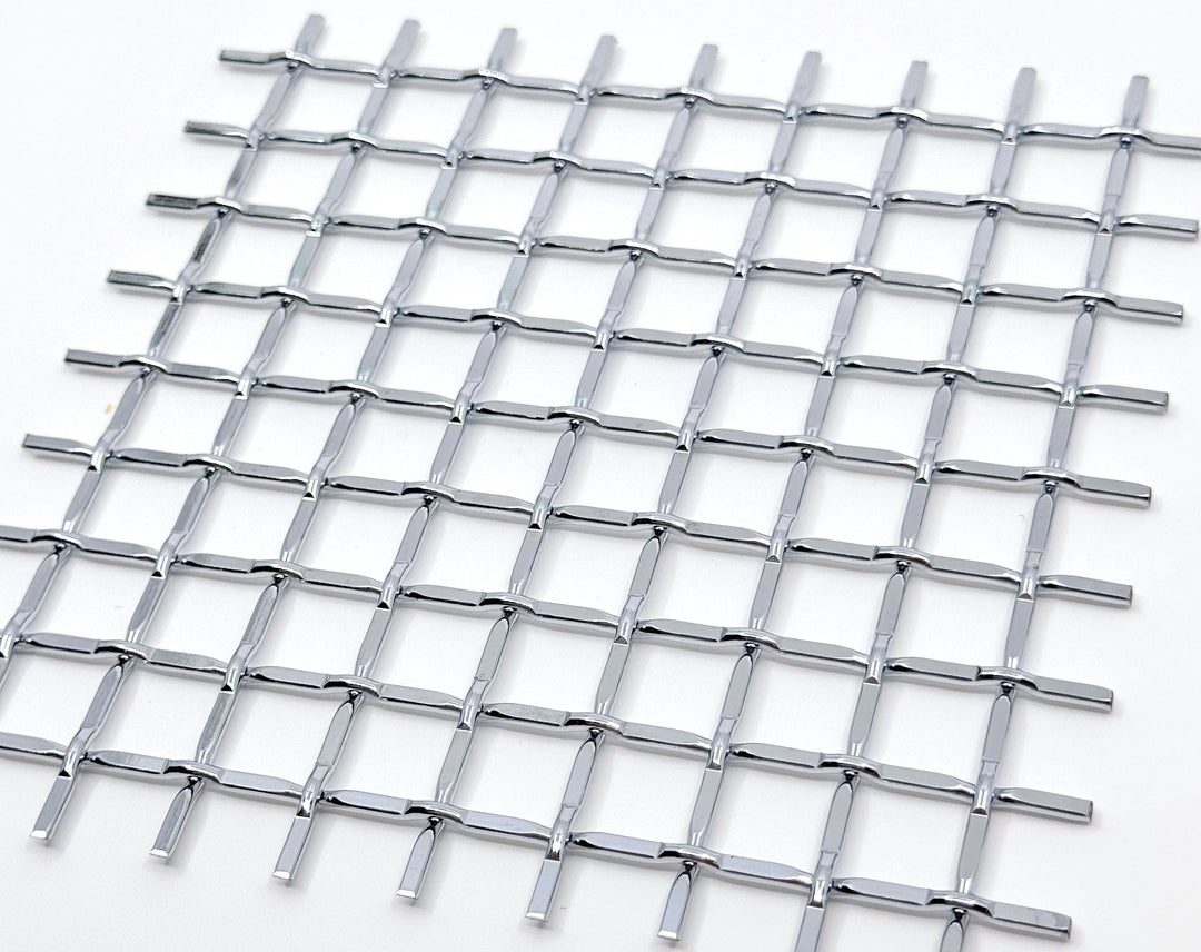 Wire Mesh Chrome Creative Grille Mesh RCB