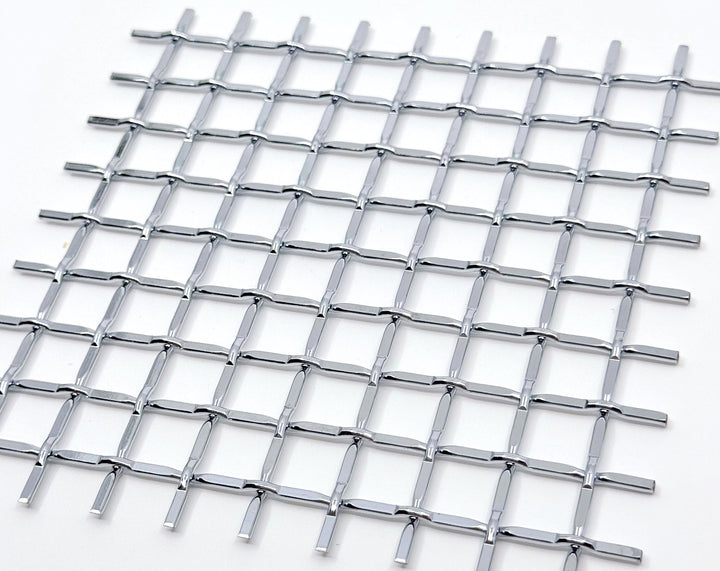 Wire Mesh Chrome Creative Grille Mesh RCB