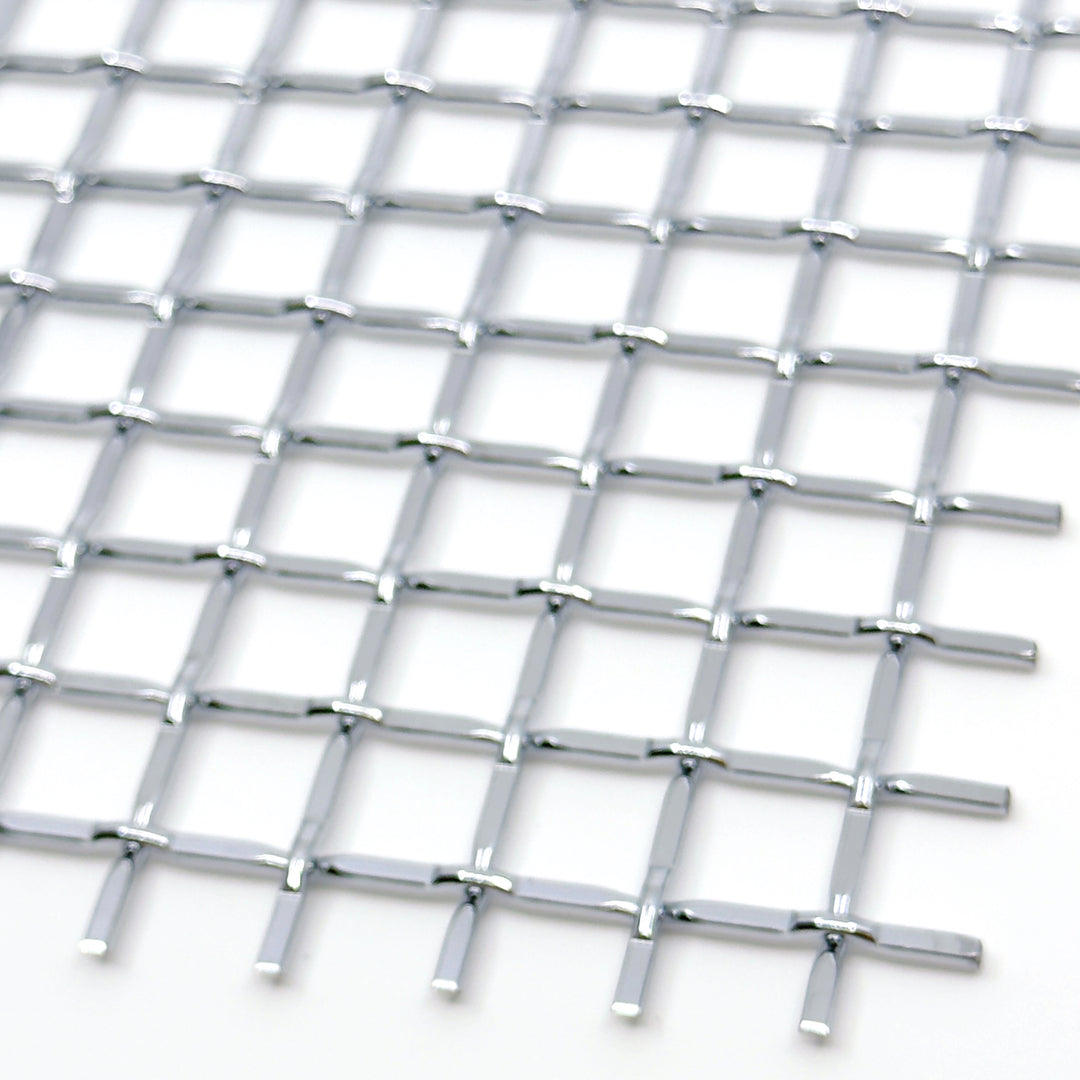 Wire Mesh Chrome Creative Grille Mesh RCB
