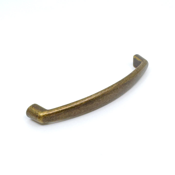 Antique Brass "Florence" Drawer Pull with Backplate