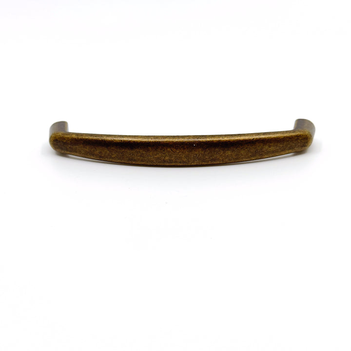 Antique Brass "Florence" Drawer Pull with Backplate