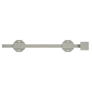 Brushed Nickel Modern Surface Bolt Solid Brass for French Door & Doors