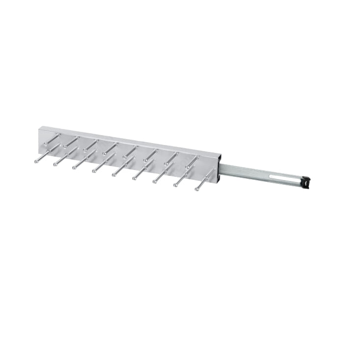 Decorative Square Tie Rack "Model B" - Purdy Hardware - Hanging Organizer