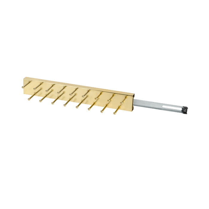 Decorative Square Tie Rack "Model B" - Purdy Hardware - Hanging Organizer