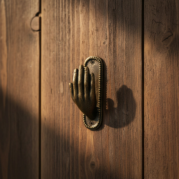 Antique Bronze Hand Wall and Robe Hook - Purdy Hardware - Wall Hook