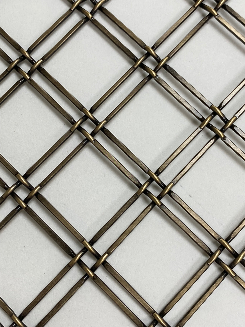 Wire Mesh 16" x 41.5" Antique Brass Architectural Woven Furniture and Creative Grille Mesh - Purdy Hardware - Wire Mesh