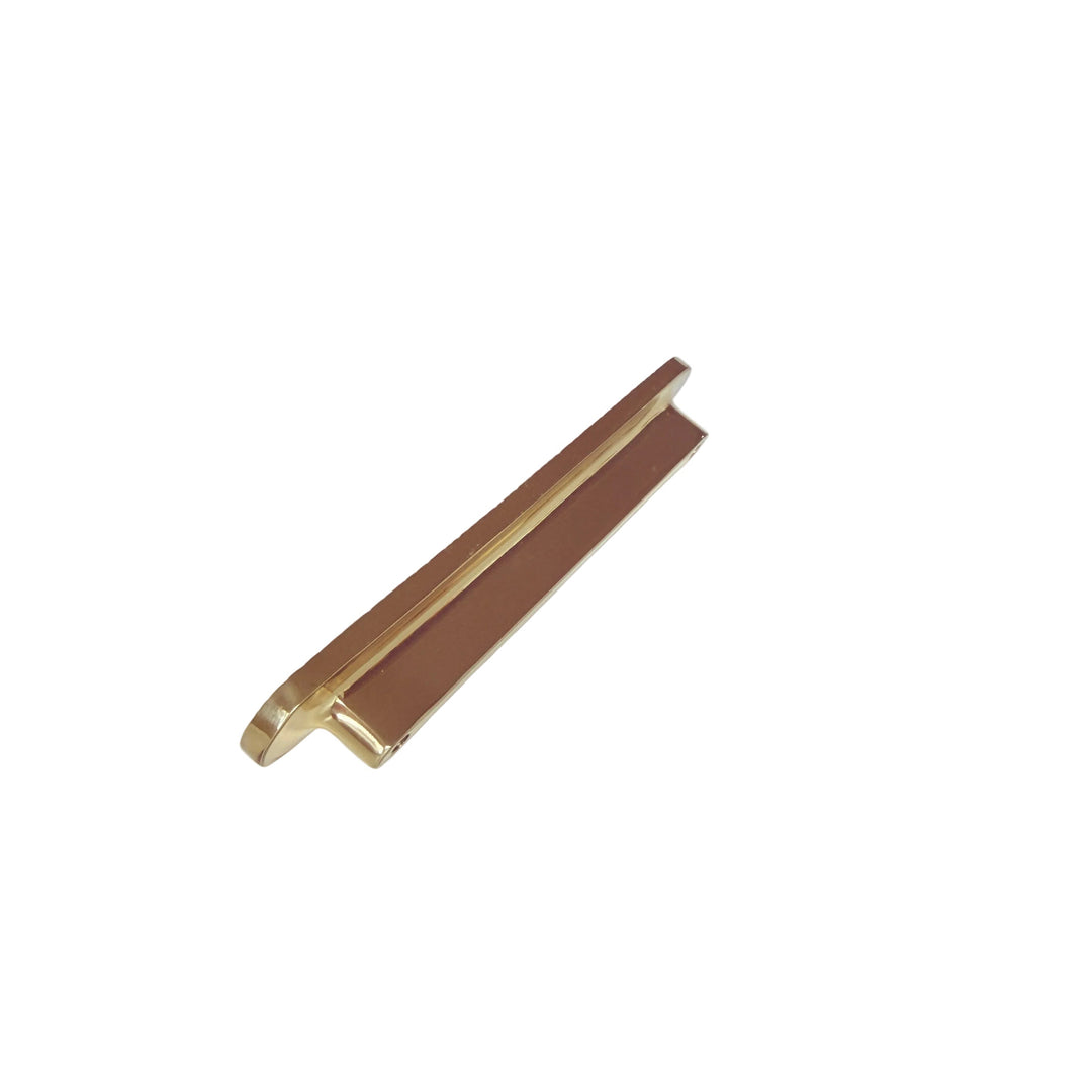 T Bars Vertical Lines Solid Brass Knobs and Handles