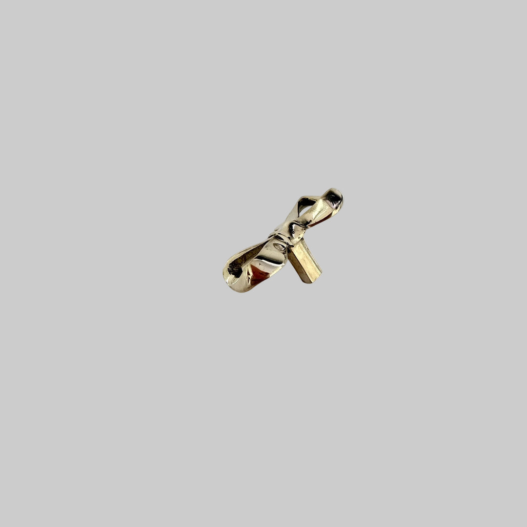 Brass Bow Cabinet Door Knobs