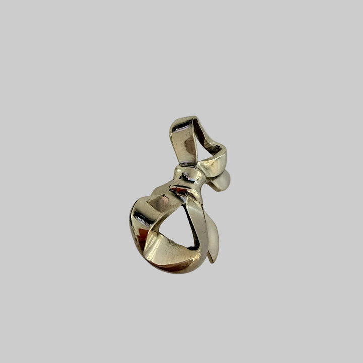 Brass Bow Cabinet Door Knobs