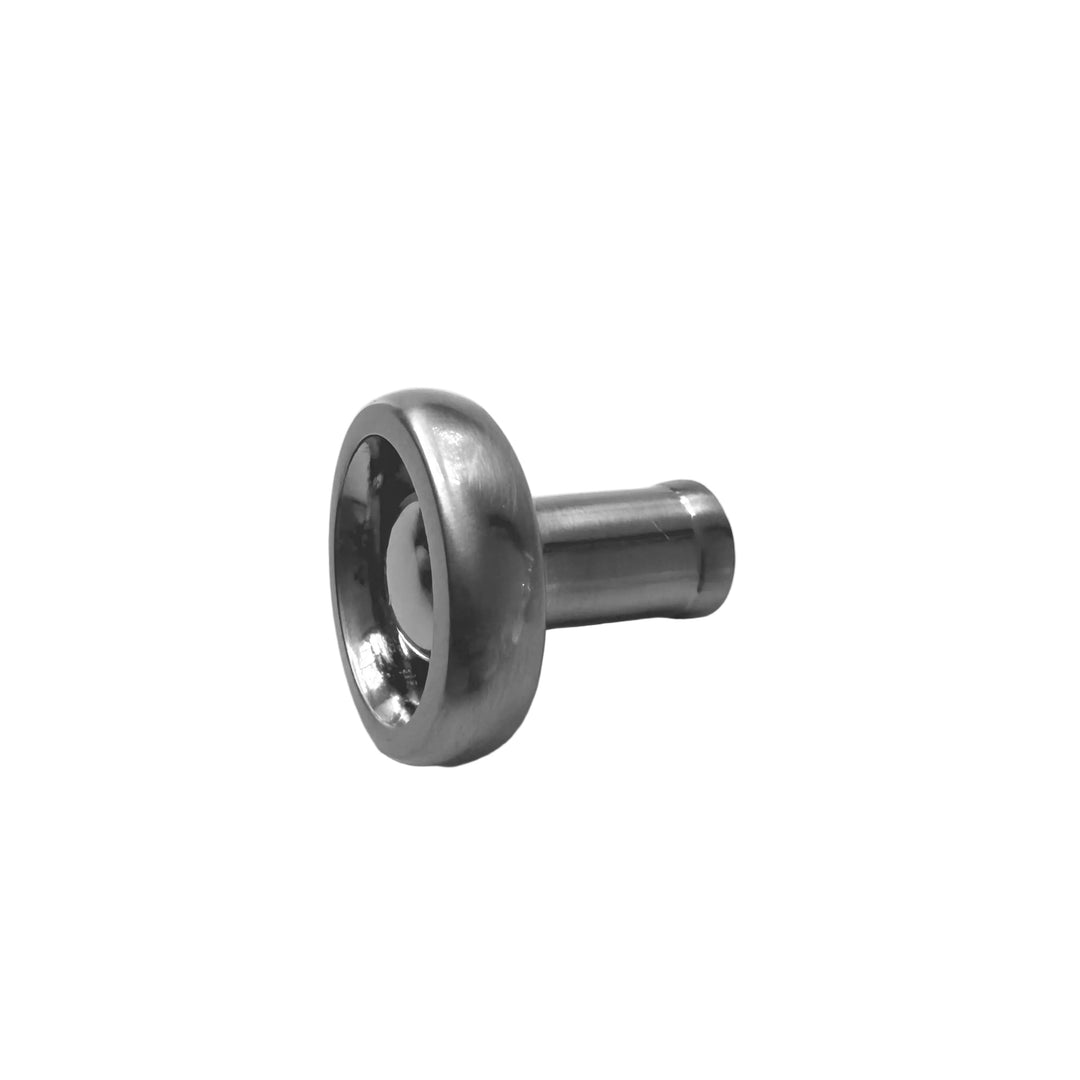 Brushed Nickel "Eklektikos" Pipe  Cabinet Knob & Drawer Pull