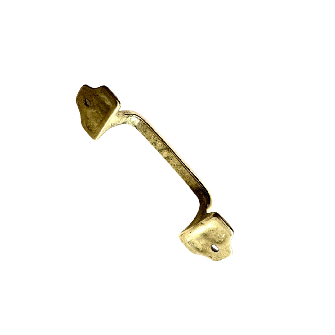 Polished Brass Sash Lift Drawer Pull | Solid Brass Handle Pull ~ 3-3/4"