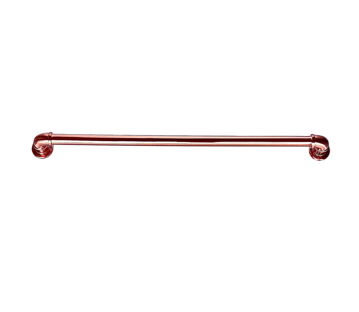 Rose Gold "Eklektikos" Pipe  Cabinet Knob & Drawer Pull
