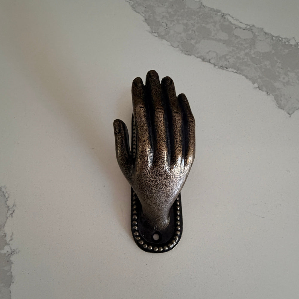 Antique Bronze Hand Wall and Robe Hook - Purdy Hardware - Wall Hook