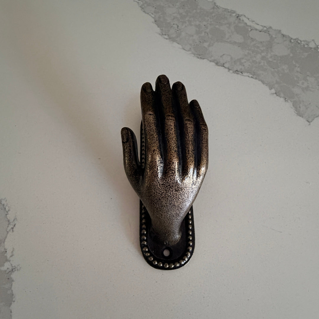Antique Bronze Hand Wall and Robe Hook - Purdy Hardware - Wall Hook