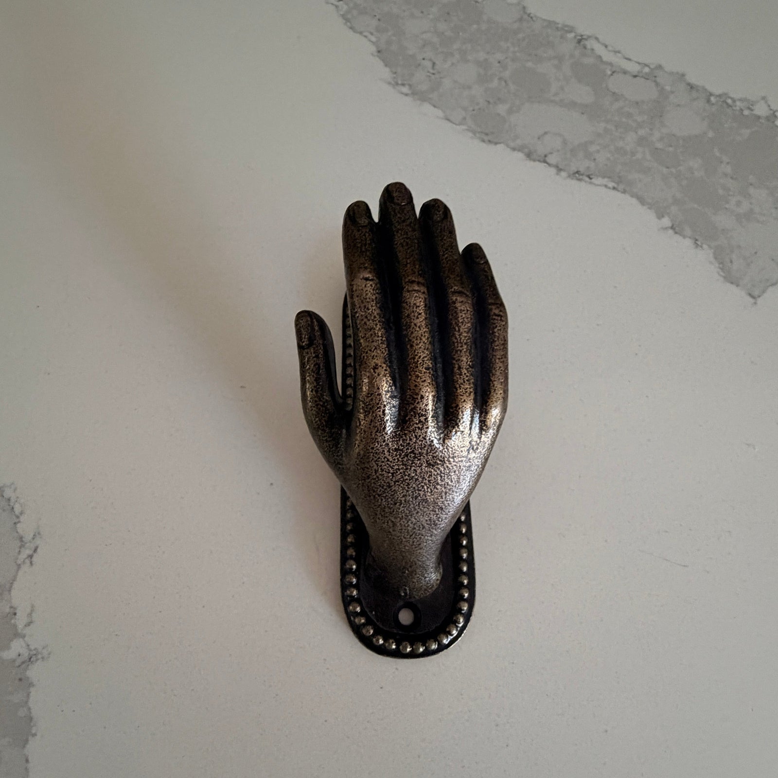 Antique Bronze Hand Wall and Robe Hook - Purdy Hardware - Wall Hook