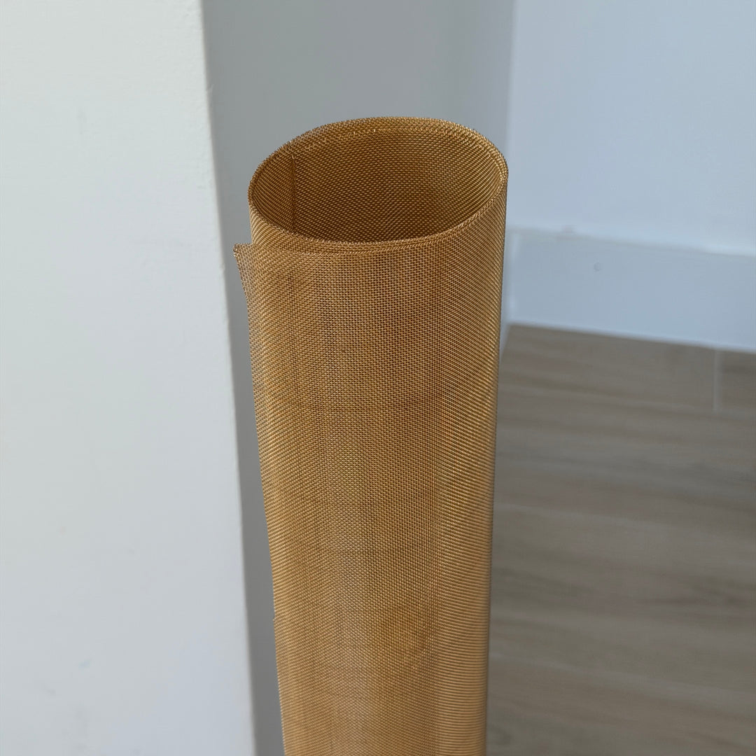 Bronze Paper-Making 36"x4' Mesh Furniture and Creative Grille Mesh