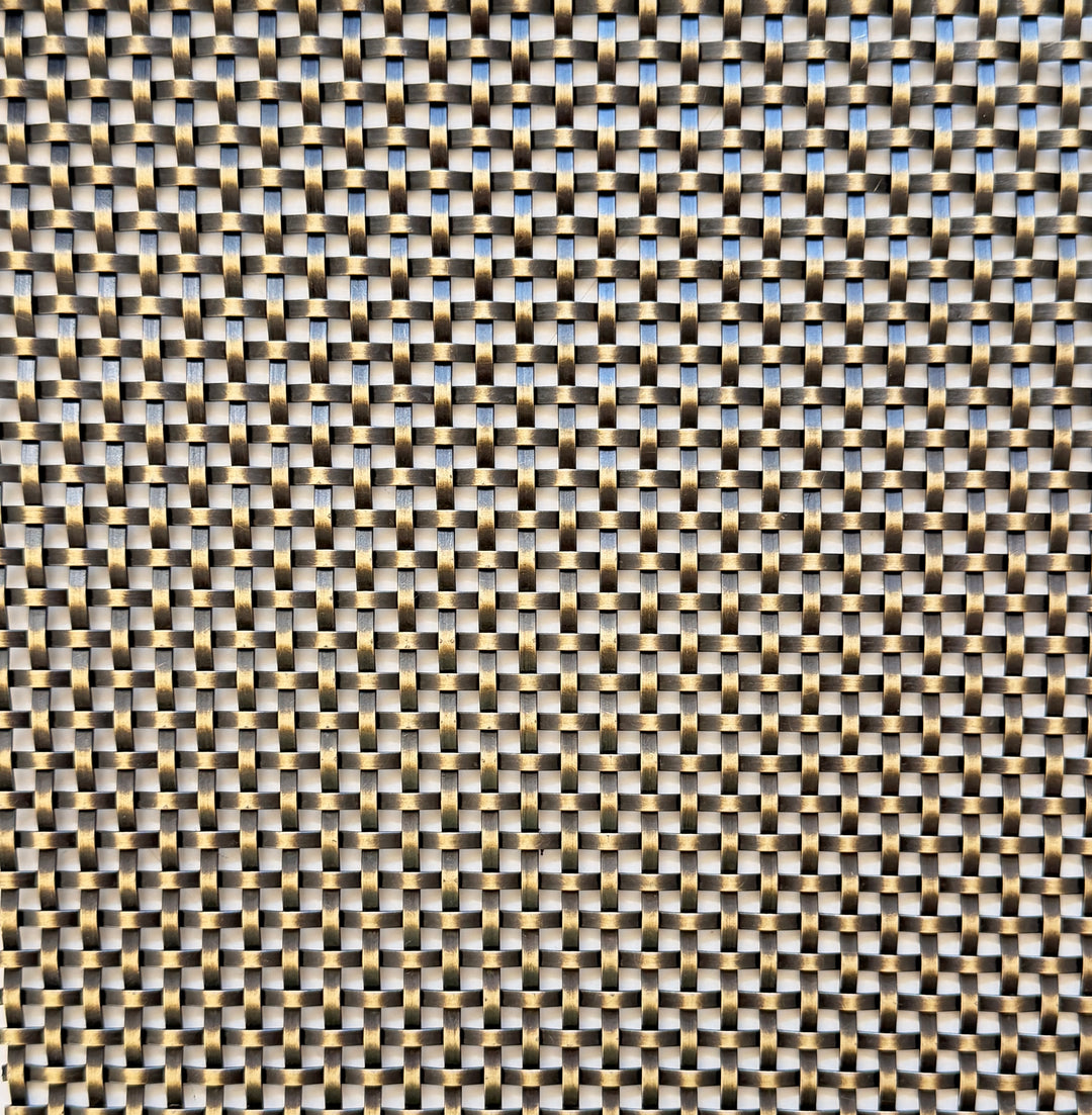 Wire Mesh  Antique Brass "FAB" Creative Grille Mesh