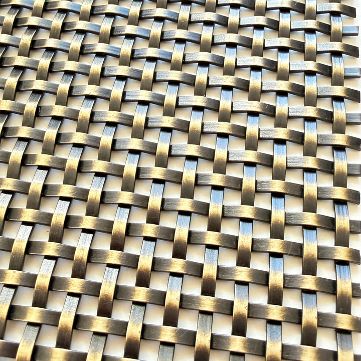 Wire Mesh  Antique Brass "FAB" Creative Grille Mesh
