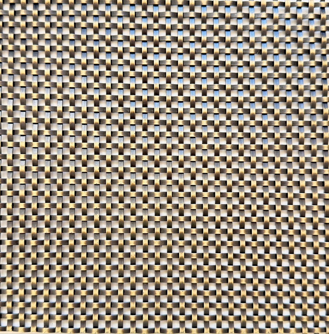 Wire Mesh  Antique Brass "FAB" Creative Grille Mesh