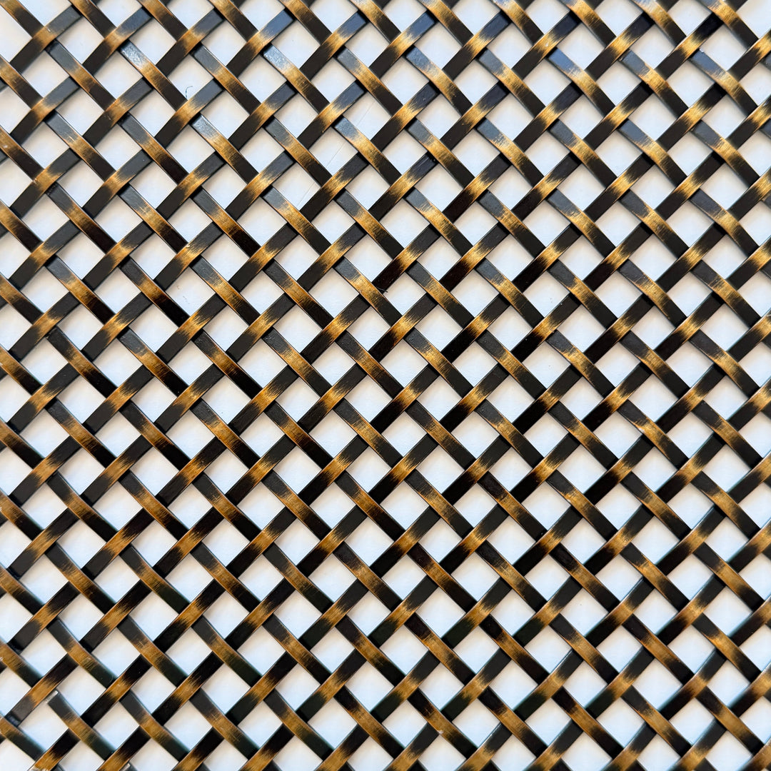 Wire Mesh Antique Brass "TAB" Creative Grille Mesh