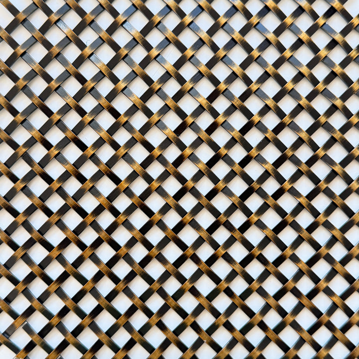 Wire Mesh Antique Brass "TAB" Creative Grille Mesh