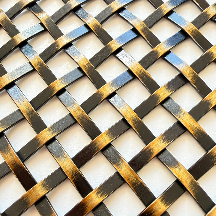 Wire Mesh Antique Brass "TAB" Creative Grille Mesh