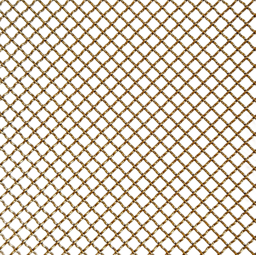 Wire Mesh Brass "SR" Creative Grille Mesh