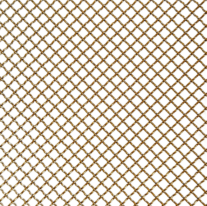 Wire Mesh Brass "SR" Creative Grille Mesh