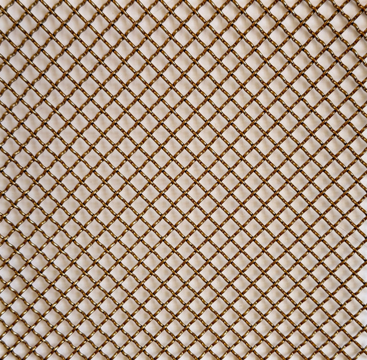 Wire Mesh Brass "SR" Creative Grille Mesh