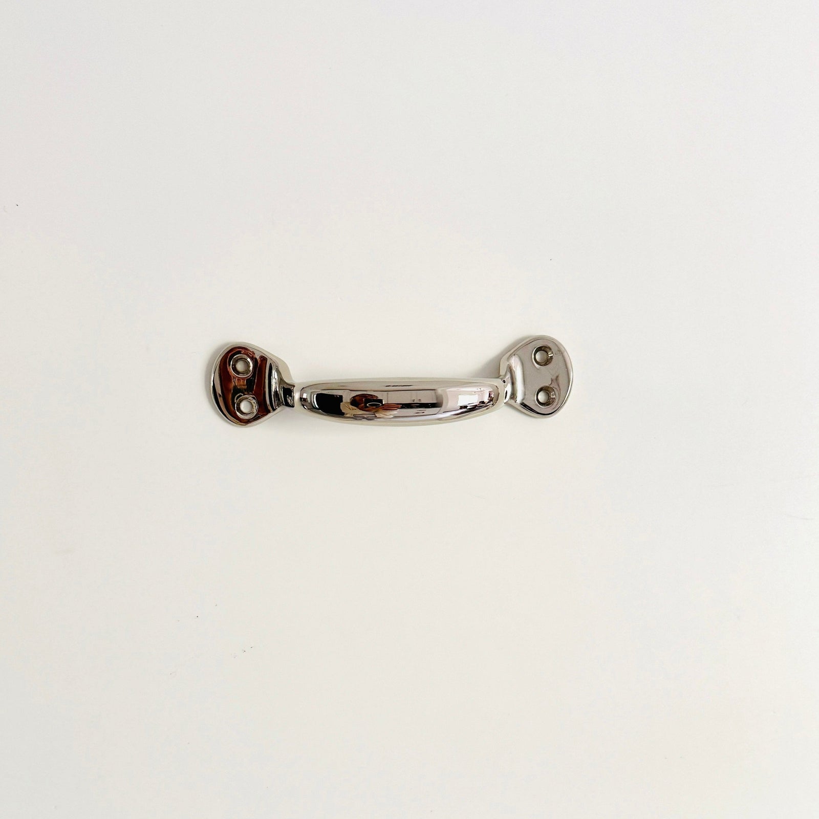 Vintage Polished Brass Handle or grip for drawers, doors and windows - Purdy Hardware - Pulls