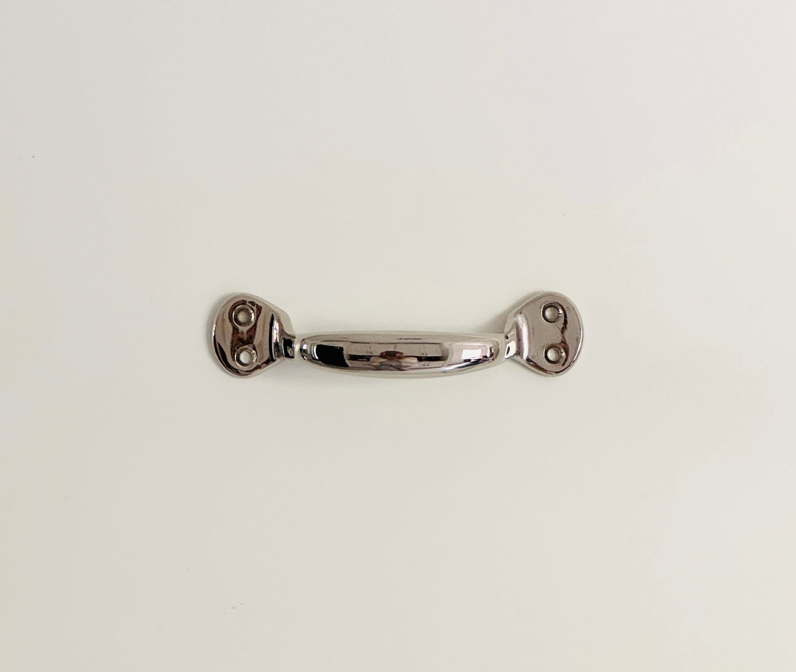 Vintage Polished Brass Handle or grip for drawers, doors and windows - Purdy Hardware - Pulls