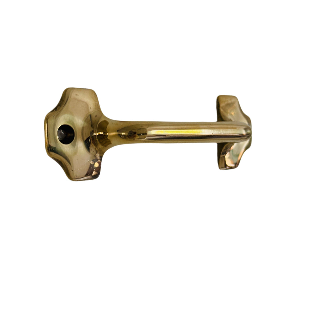 Polished Brass Sash Lift Drawer Pull | Solid Brass Handle Pull ~ 3-3/4"