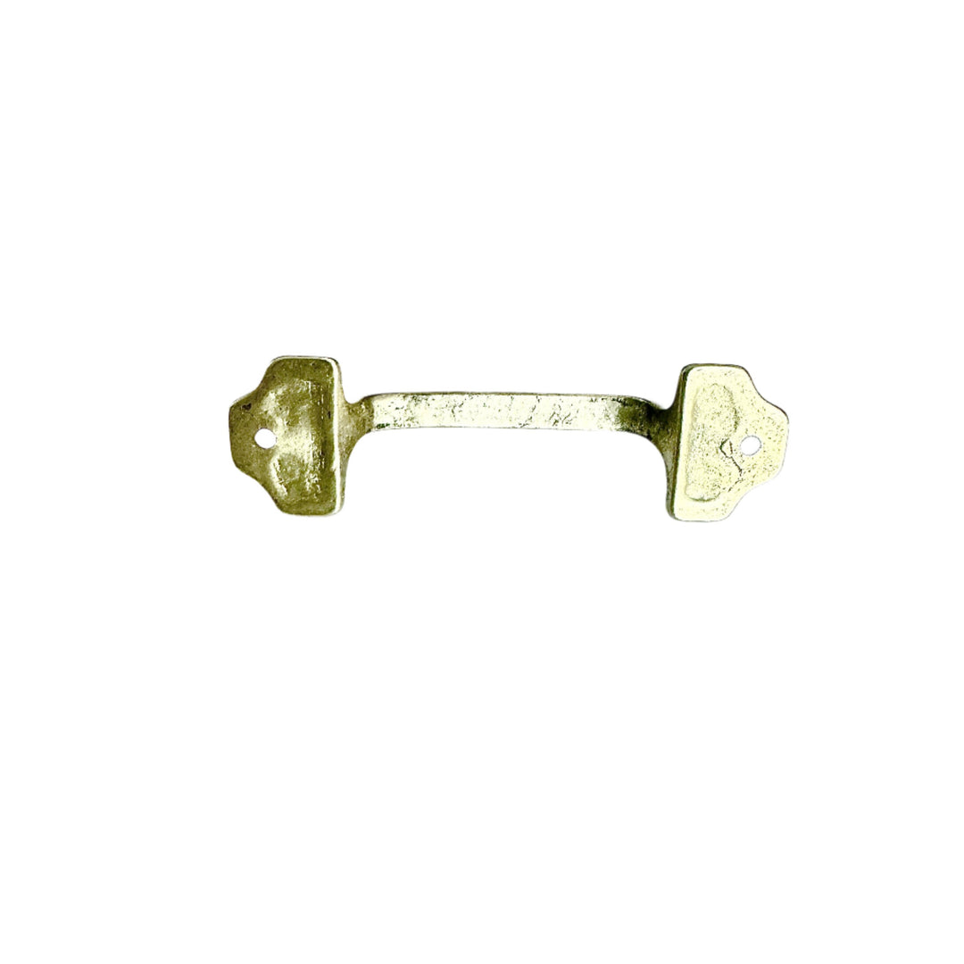 Polished Brass Sash Lift Drawer Pull | Solid Brass Handle Pull ~ 3-3/4"