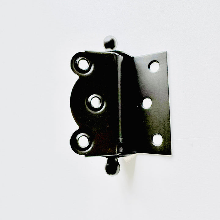 Oil rubbed Bronze Finished Brass Half Surface Spring Door Hinge with Ball-Tips