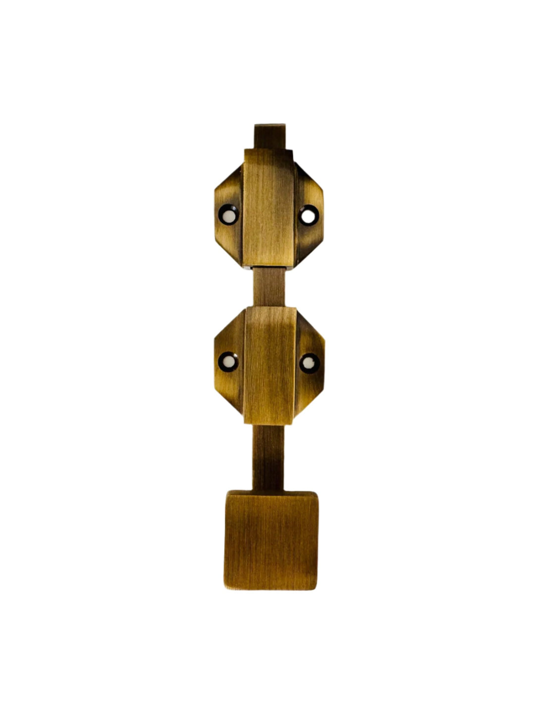 Modern Surface Bolt, HD, Solid Brass Antique Brass for French Door & Doors