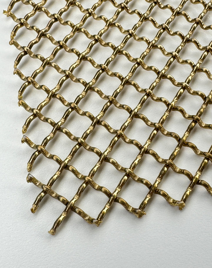 Wire Mesh Brass Architectural Woven Furniture and Creative Grille Mesh SR - Purdy Hardware - Wire Mesh