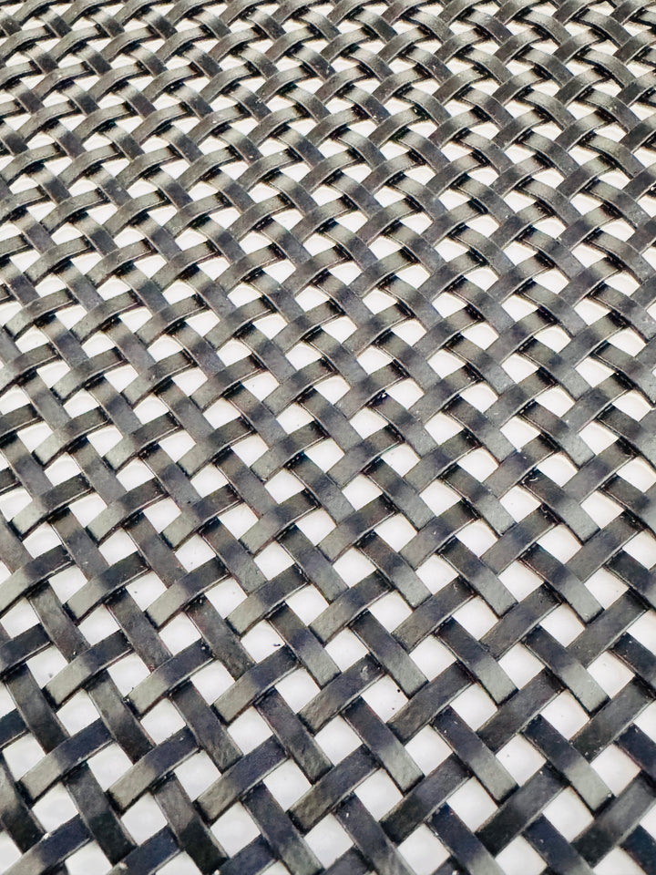 Wire Mesh Black Powder Coat Finished Architectural Woven Furniture and Creative Grille Mesh NASHBK