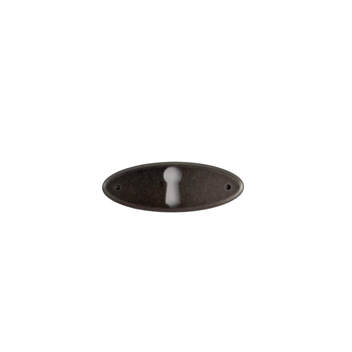 Horizontal Plate Escutcheon Antiques Cabinet Drawer Pull